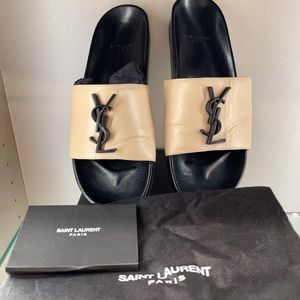 Saint Laurent YSL Joan Slide sandal 37+